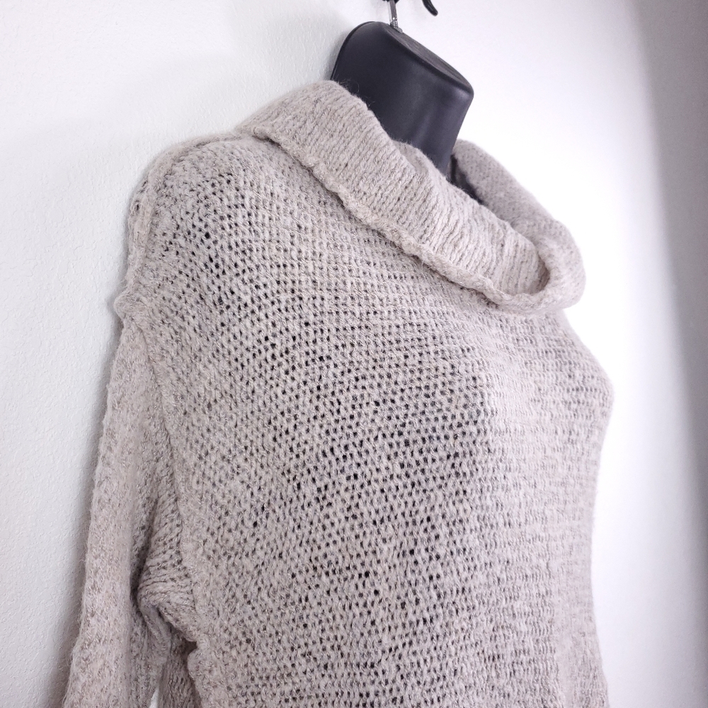 Caslon Beige/Cream Knit Cowl Neck Sweater - Picture 5 of 7
